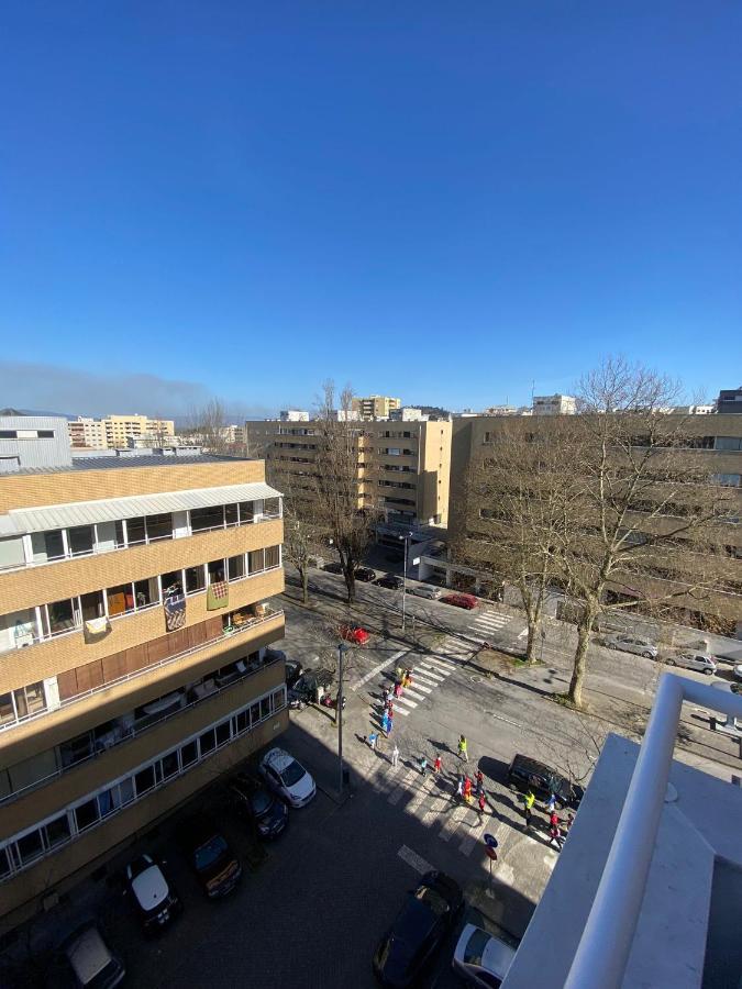 Apartamento Central Braga Bagian luar foto